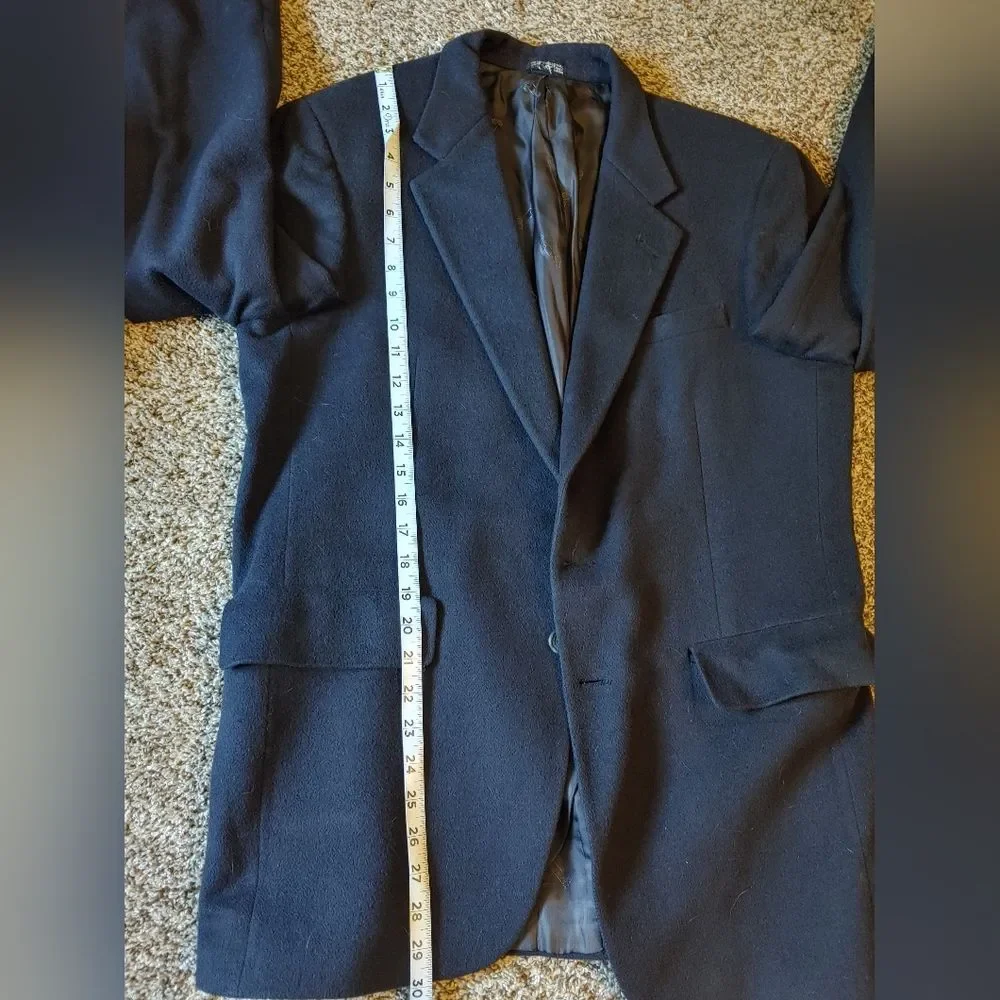 Christian Brooks Cashmere 2 Button Blazer